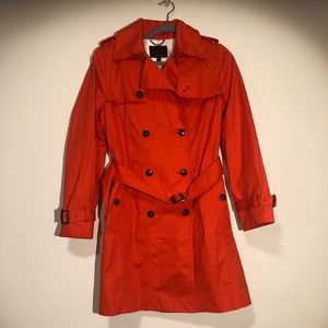 Banana Republic Orange Trench Coat